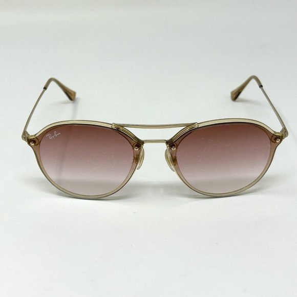 Ray-Ban Accessories - Ray Ban Blaze Double Bridge Sunglasses Frame Only Scratched Lenses RB4292N